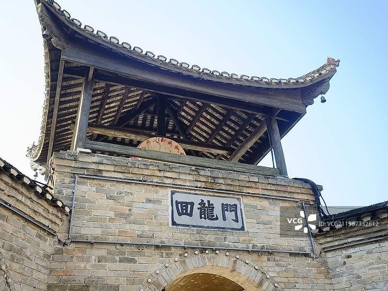 湖南岳阳·汨罗·长乐古镇·回龙门图片素材