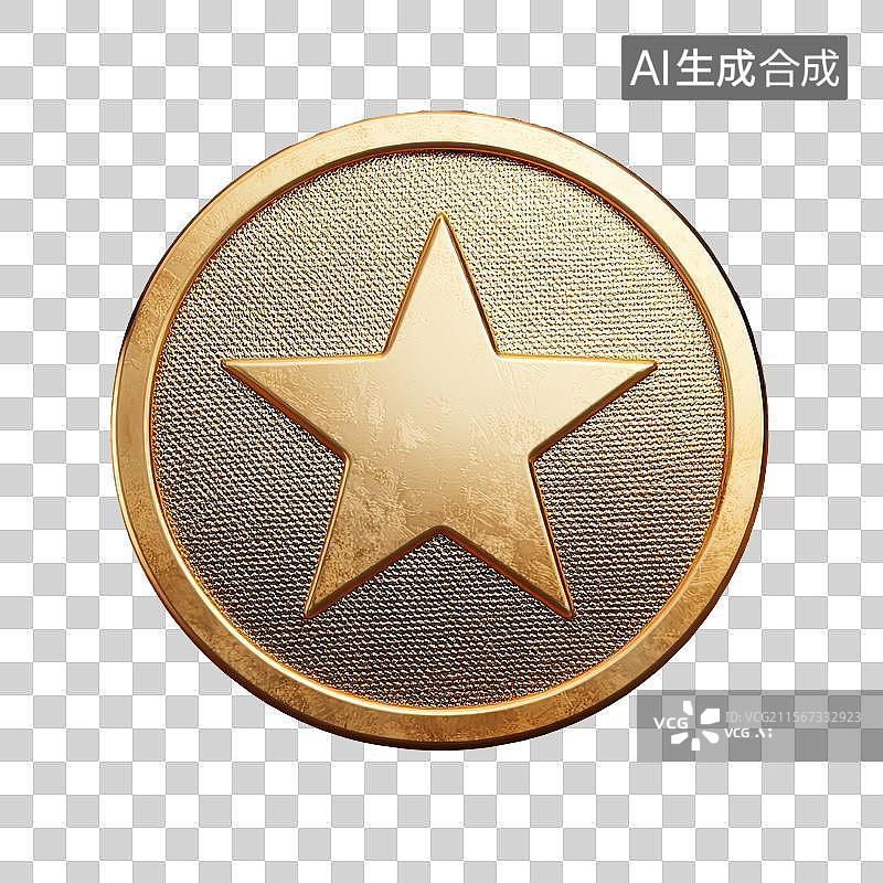 【AI数字艺术】3D渲染免扣图元素卡通星星五角星图片素材