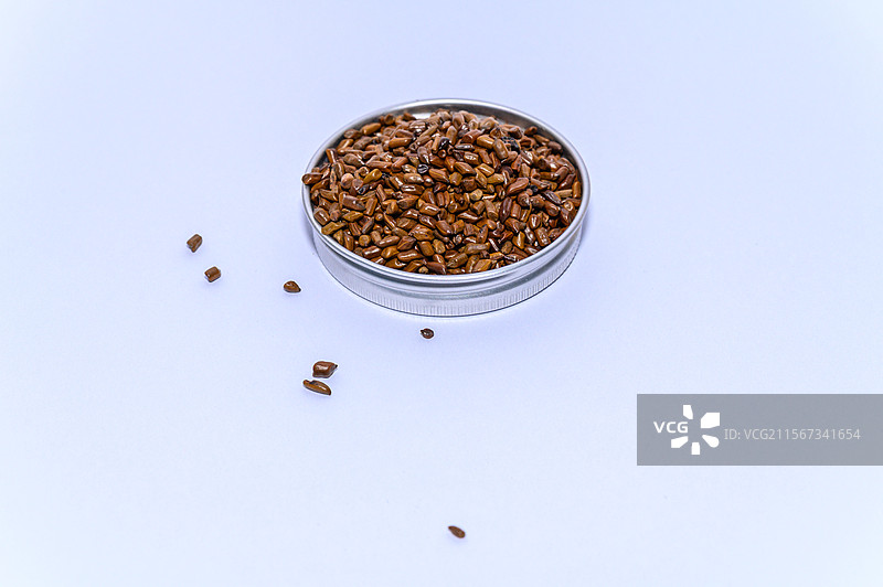 决明子茶的特写镜头图片素材