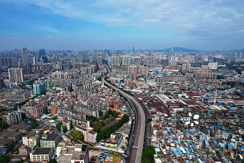 广州海珠区城市风光图片素材