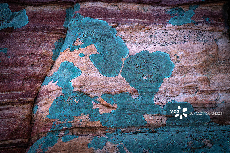 岩石壁画   悬崖峭壁 东太行图片素材