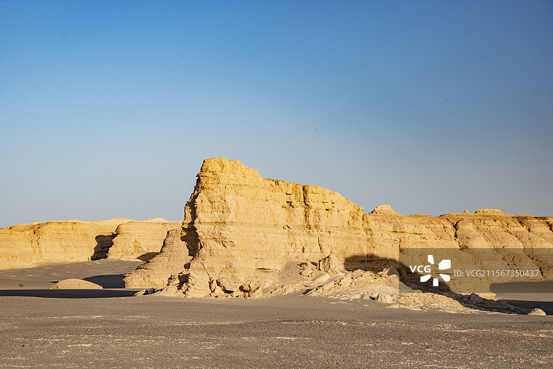甘肃敦煌雅丹国家地质公园，俗称敦煌雅丹魔鬼城图片素材