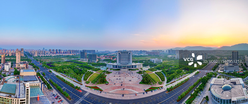 连云港市城市风光连云港市新行政中心图片素材