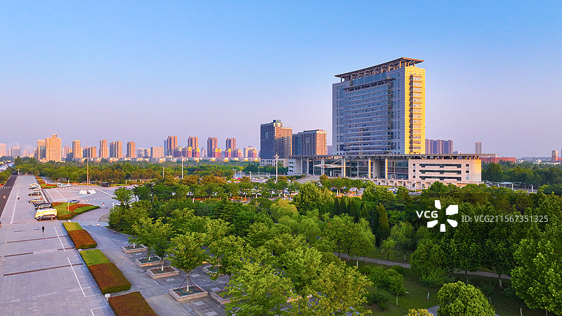 连云港市城市风光连云港市新行政中心图片素材