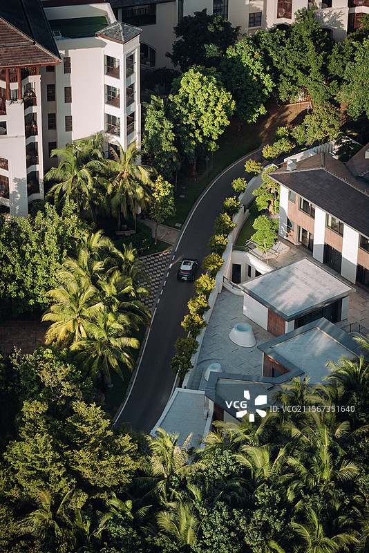 安静的街道图片素材