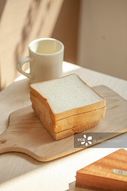 土司，切片面包，白面包，牛奶土司，白吐司，面包，美食，美味，早餐，甜品，点心，烘培，早点，下午茶图片素材