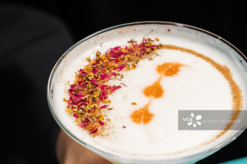 甜品下午茶饮料饮品果茶咖啡奶咖拉花鸡尾酒图片素材