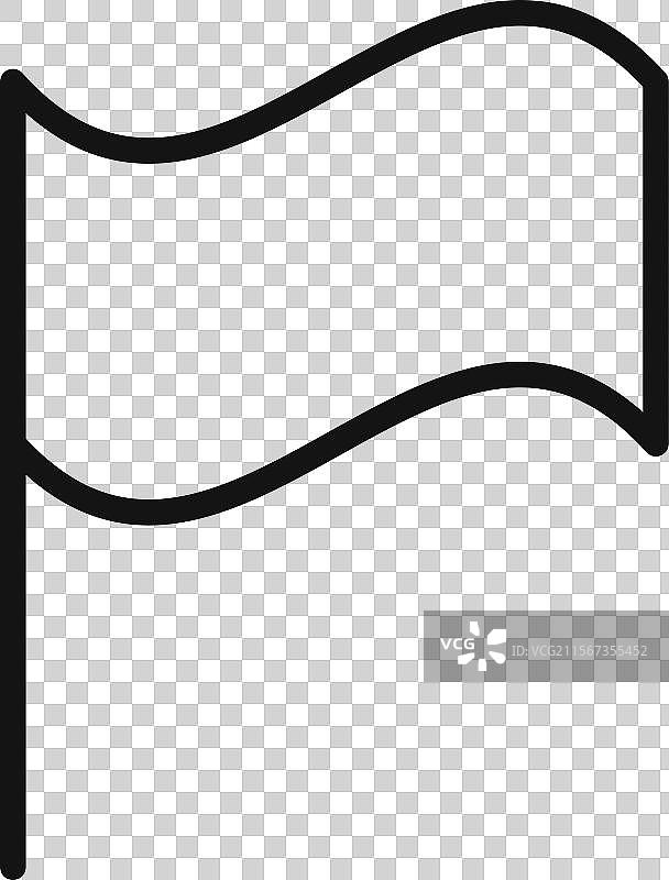 国家旗帜图标，适合用于国家相关主题图片素材