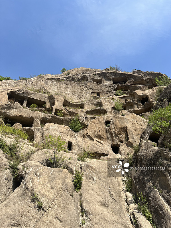 北京延庆古崖居景区组图图片素材