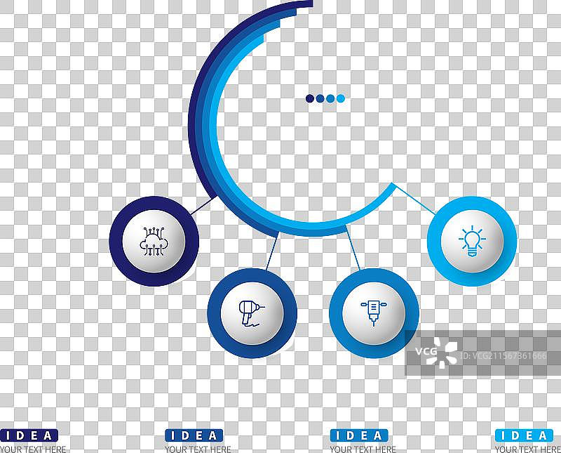 现代信息图表设计模板图片素材