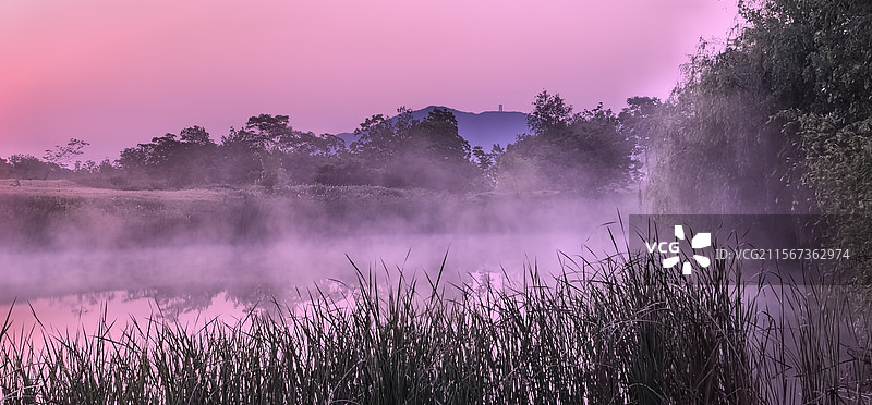 《云蒸霞蔚》—— 合肥市肥东县长烔路乡村旅游风景区图片素材