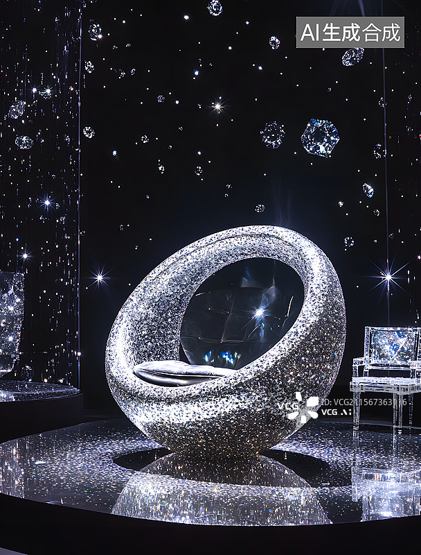 【AI数字艺术】闪亮  砖石图片素材