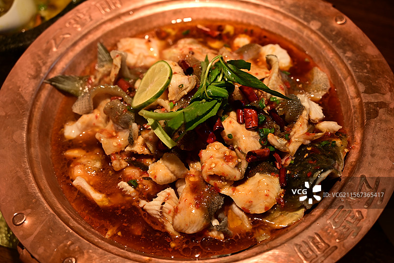 辣味高山雪鱼丽江图片素材