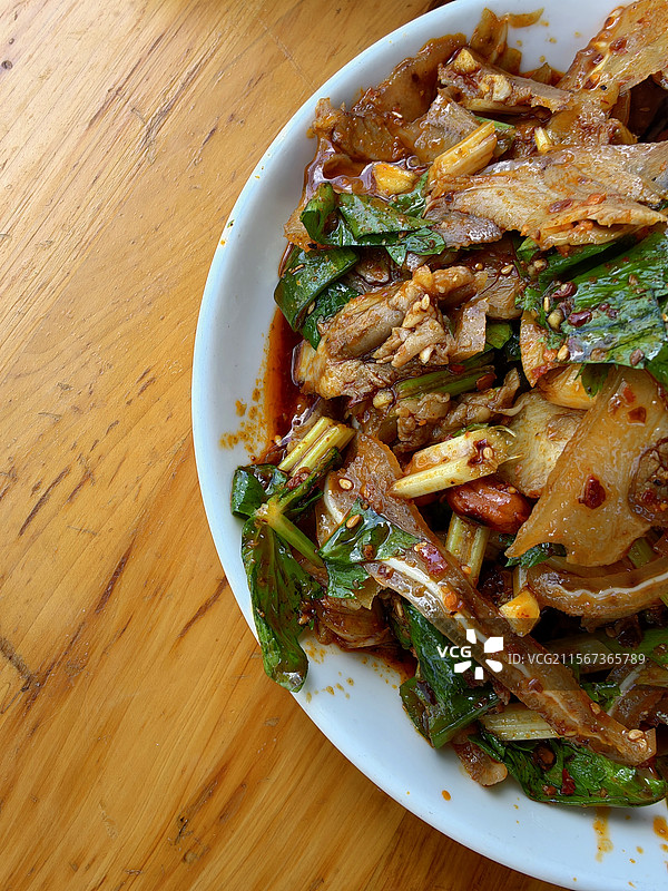 凉拌猪头肉图片素材