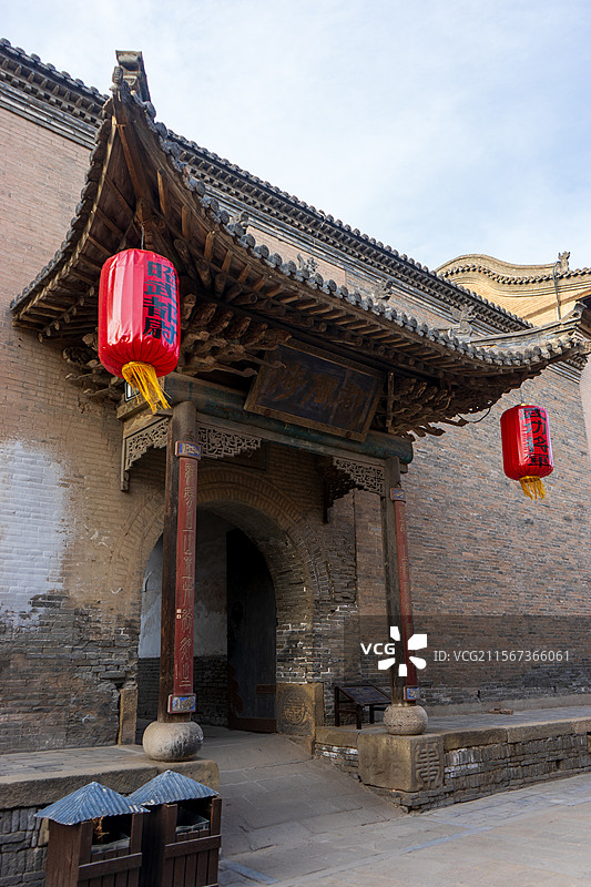 山西晋中常家庄园图片素材