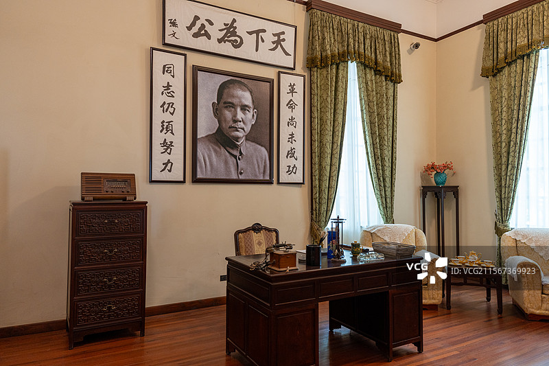 南京钟山景区美龄宫图片素材