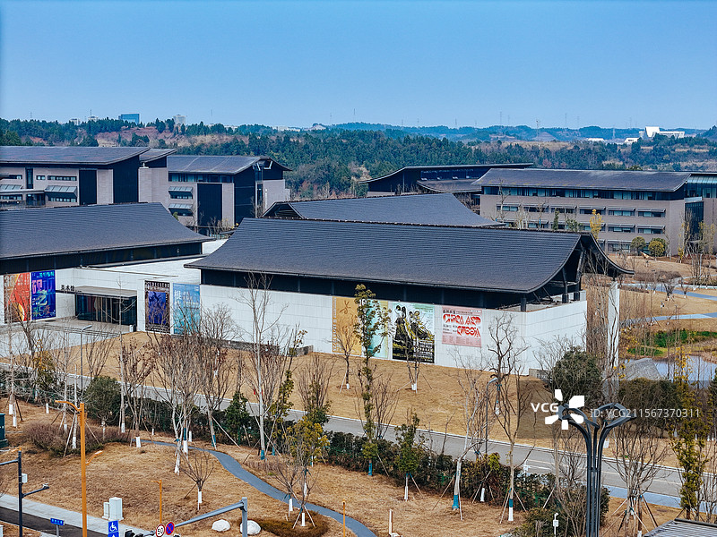 成都美术学院 川音美 资阳 雁江区 资州大道 校园图片素材