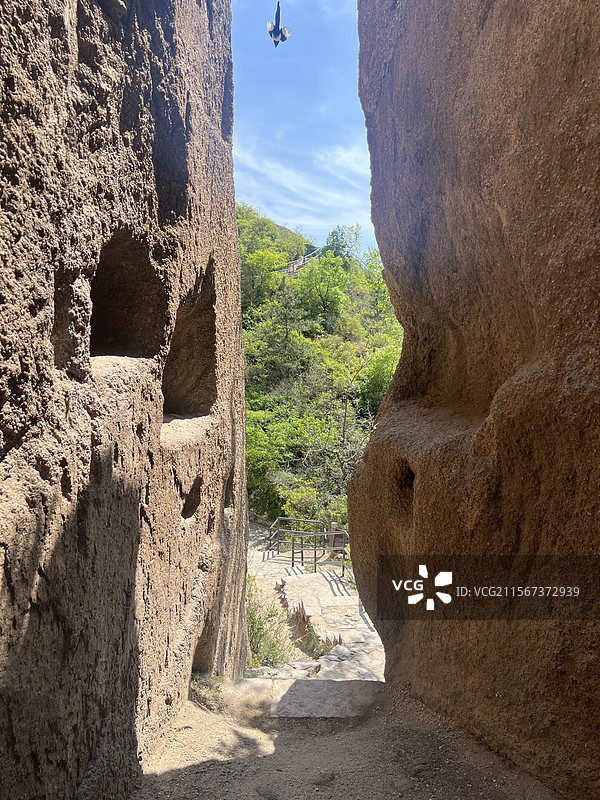 北京延庆古崖居景区组图图片素材