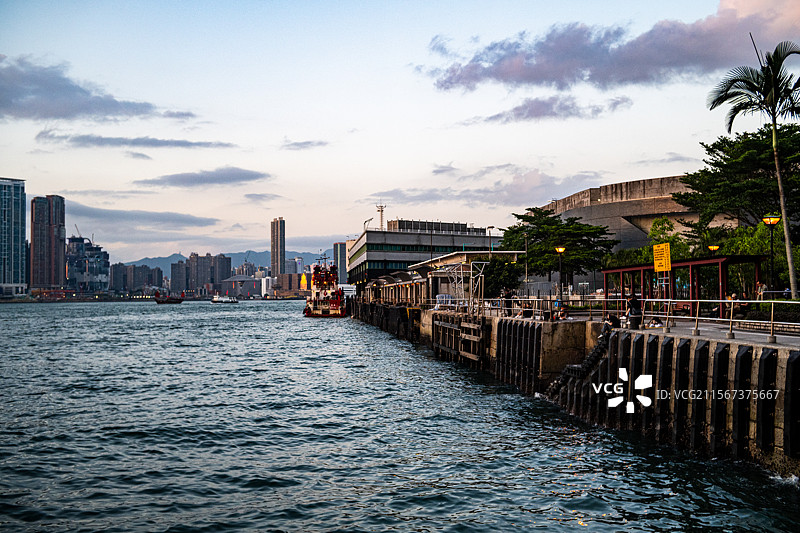 香港海边风光图片素材