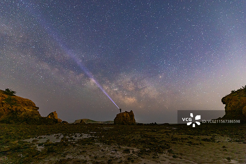 银河，夜晚，星空，探索，冒险图片素材