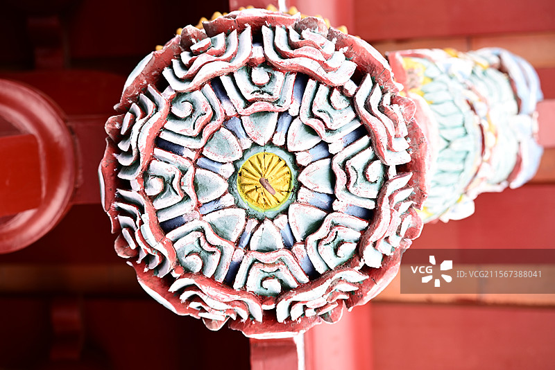 泉州寺庙的各种神话装饰图片素材