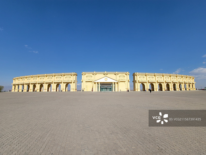 宁夏银川览山剧场公园图片素材