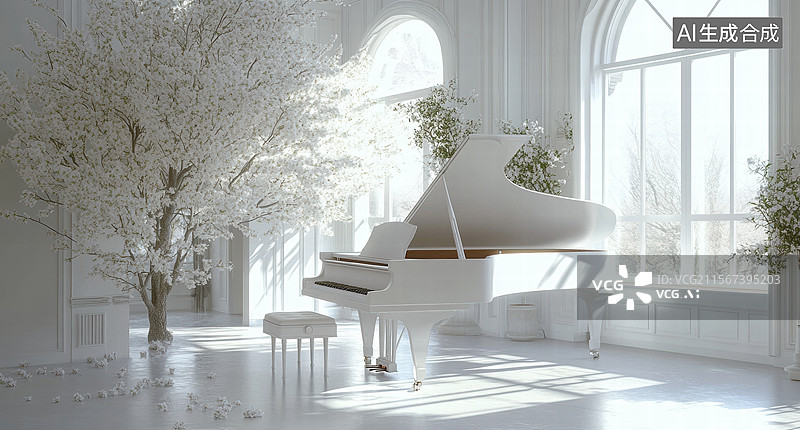 【AI数字艺术】现代简约客厅设计图片素材