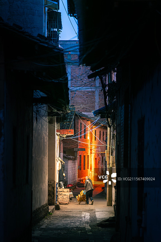 回家的路图片素材