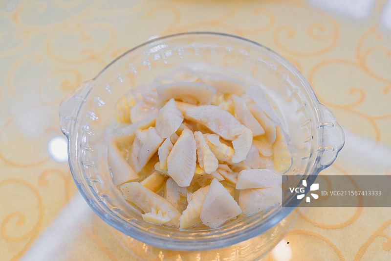 扬州早茶竹笋图片素材