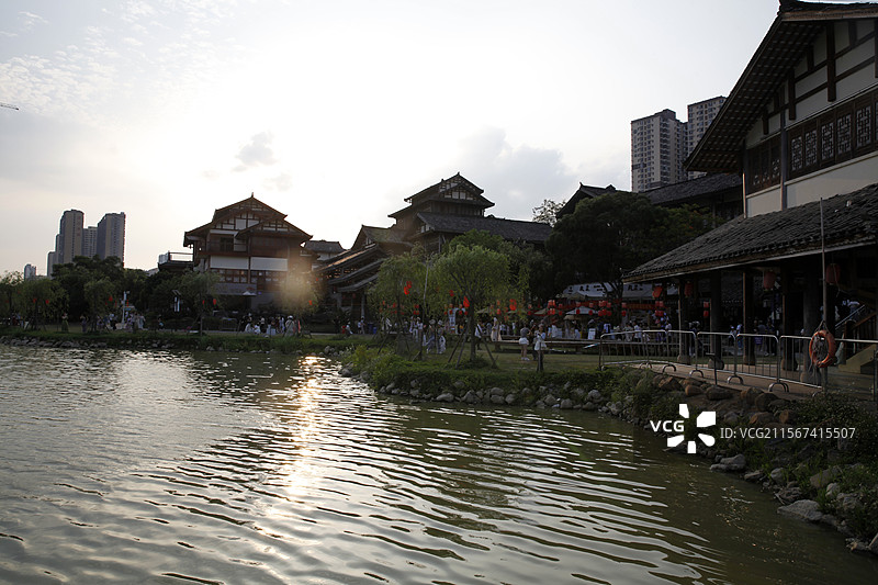 广西南宁市相思小镇图片素材