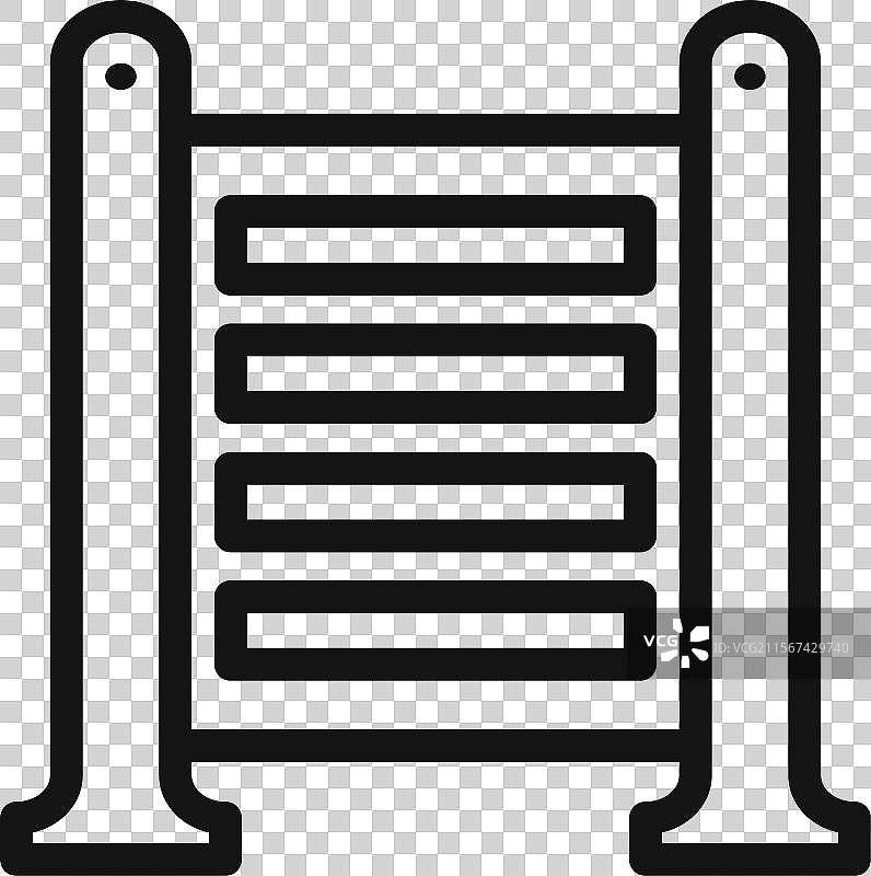 格子架图标标志轮廓图片素材