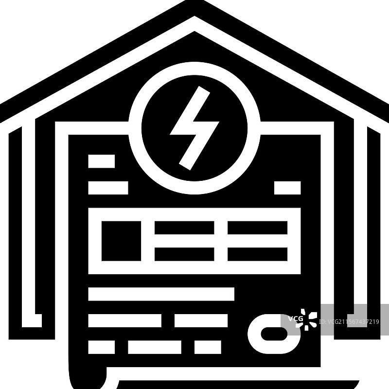 家庭能源审计图标图片素材