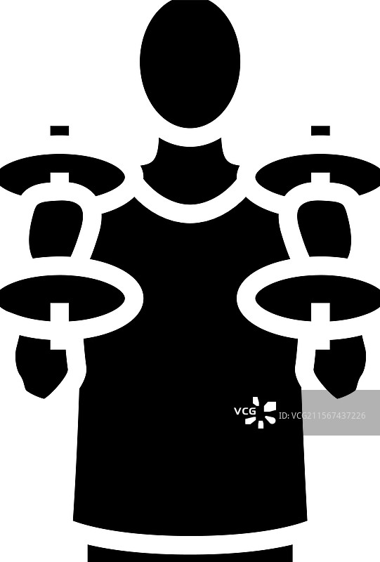 锤式卷曲臂部健身锻炼图标图片素材