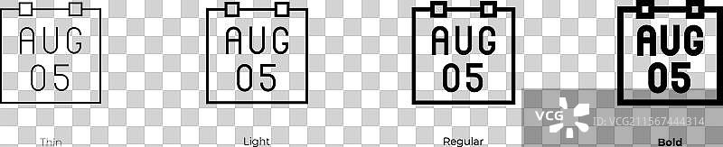 国际啤酒日图标，细体，常规字体图片素材