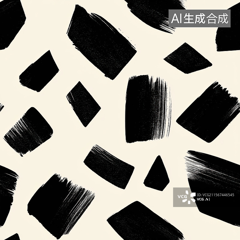 【AI数字艺术】抽象油画艺术彩色色块四方连续无限循环无缝拼接图案背景图片素材