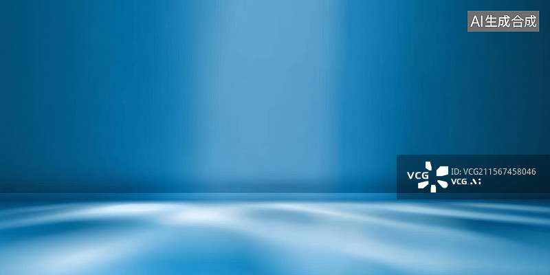 【AI数字艺术】蓝色渐变背景图片素材