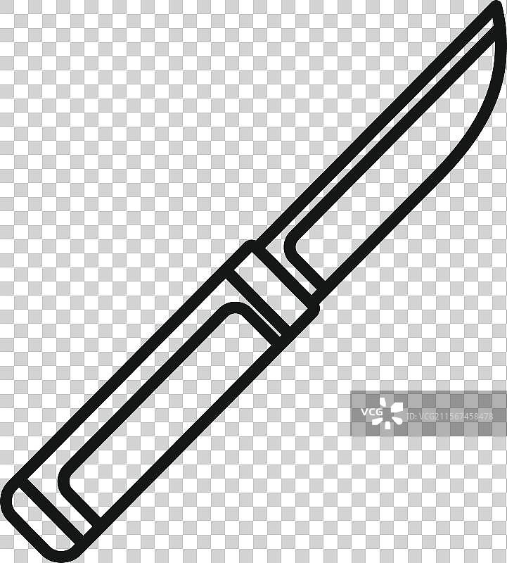 代表医学手术的外科手术刀图标图片素材