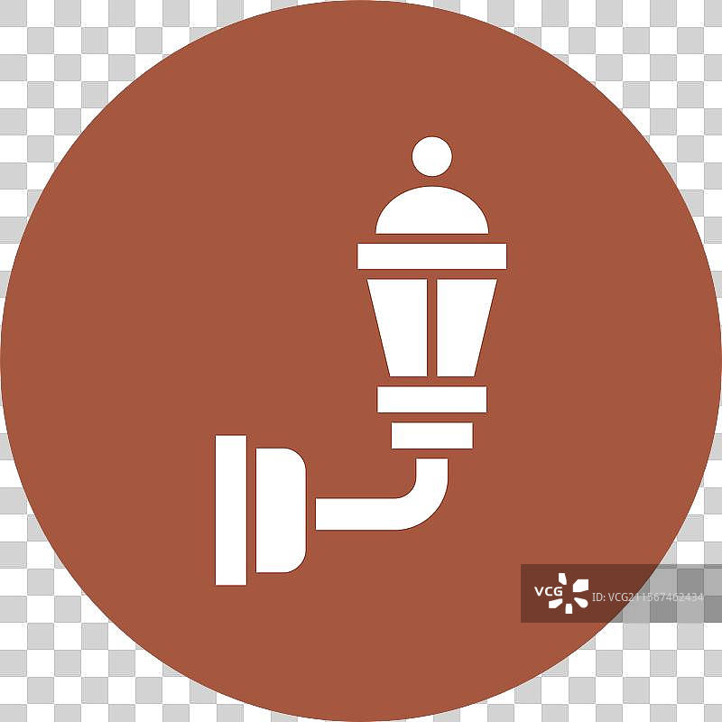 壁灯图标设计图片素材