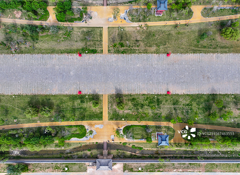 河南省洛阳市定鼎门国家遗址公园图片素材