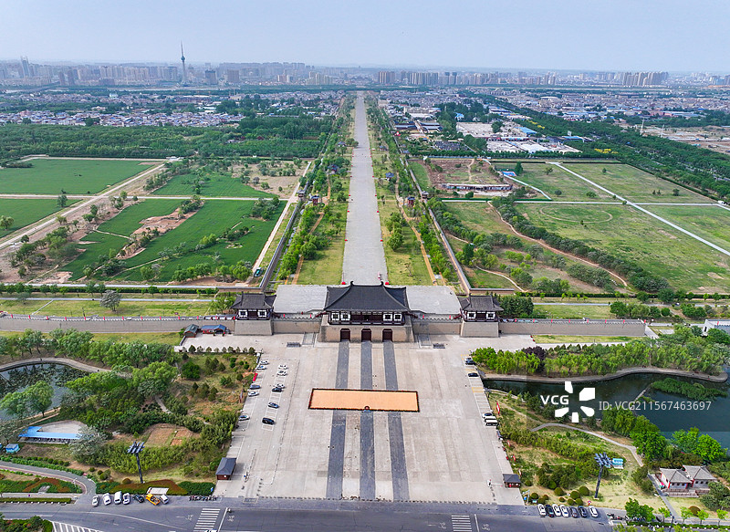 河南省洛阳市定鼎门国家遗址公园图片素材