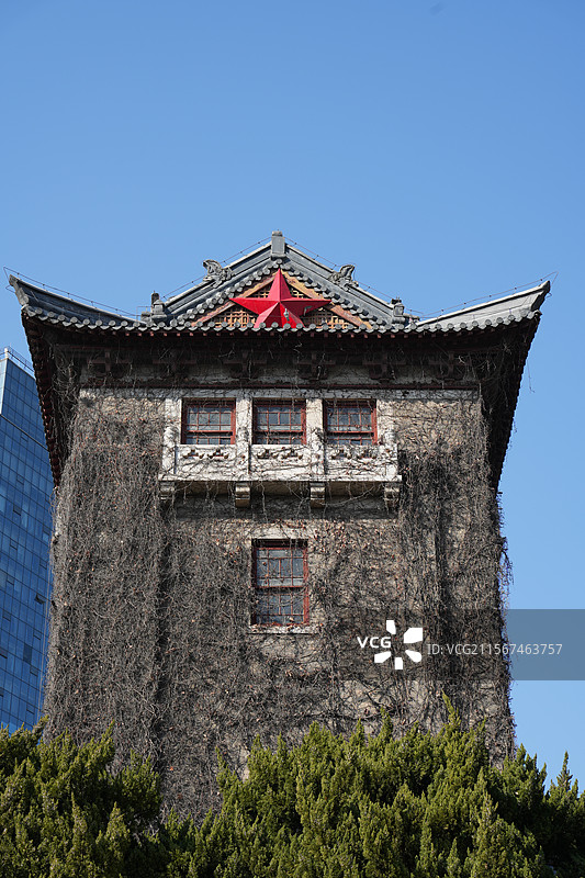 南京大学鼓楼校区北大楼图片素材