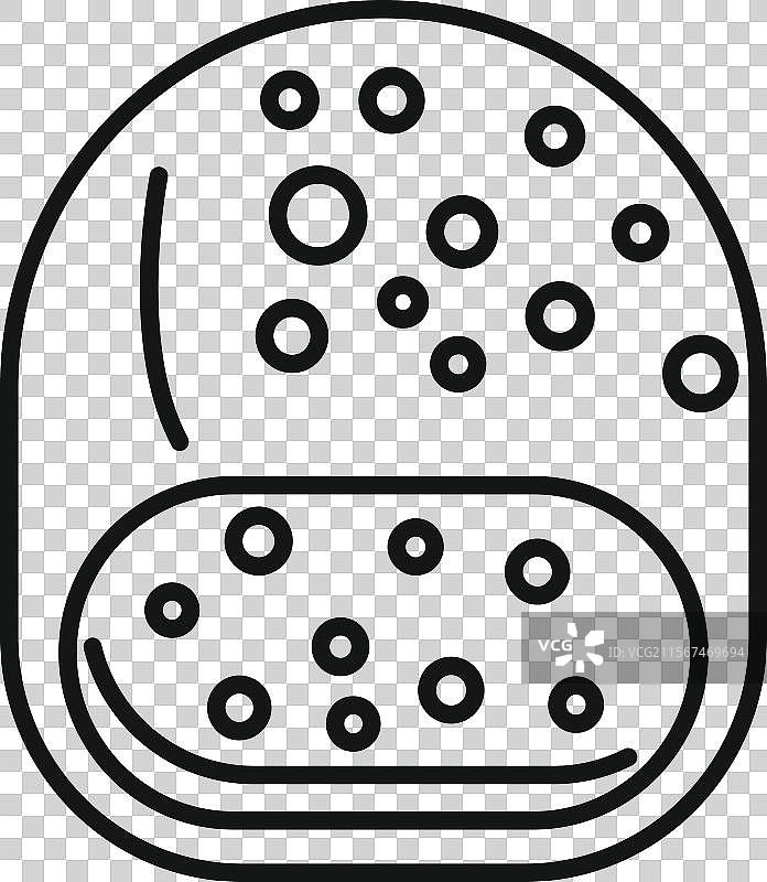 用于培养细菌的琼脂平皿图片素材