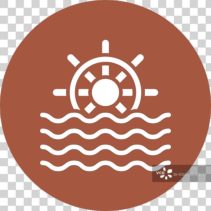 水车图标设计图片素材