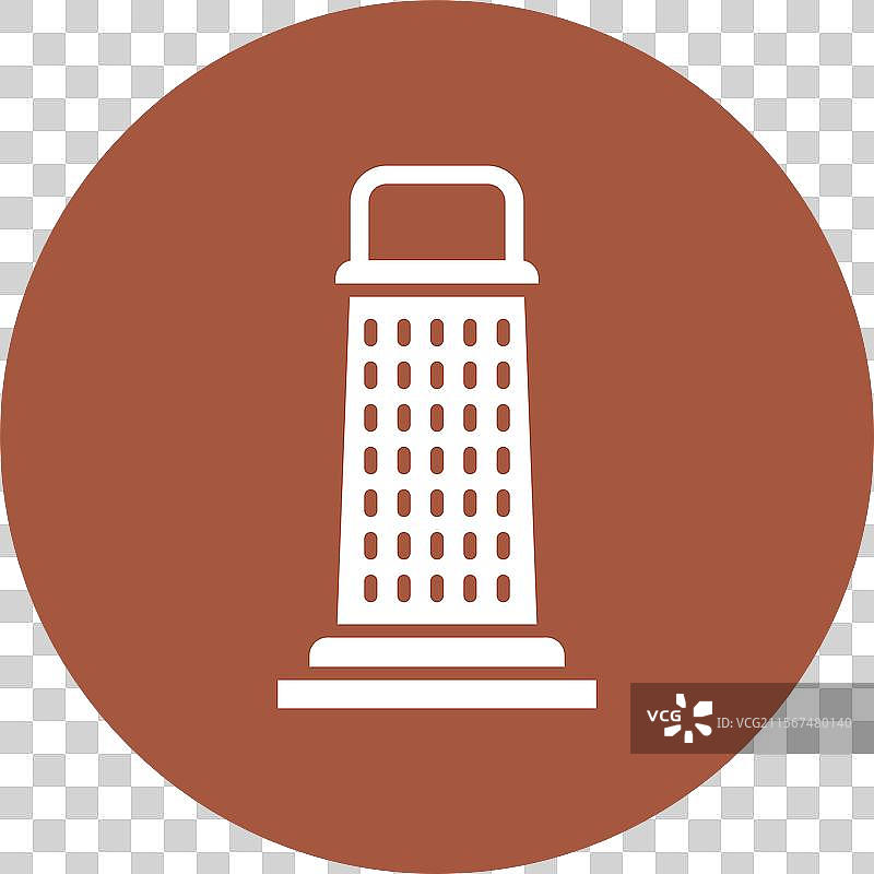 奶酪擦丝器图标设计图片素材