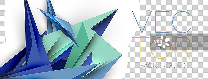 极简几何抽象背景低多边形图片素材