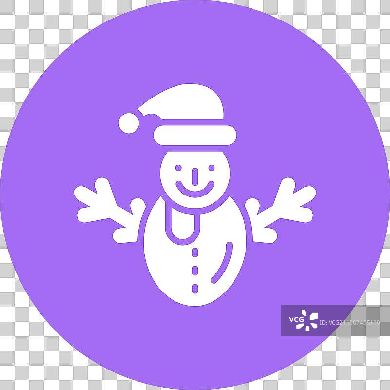 雪人图标设计图片素材