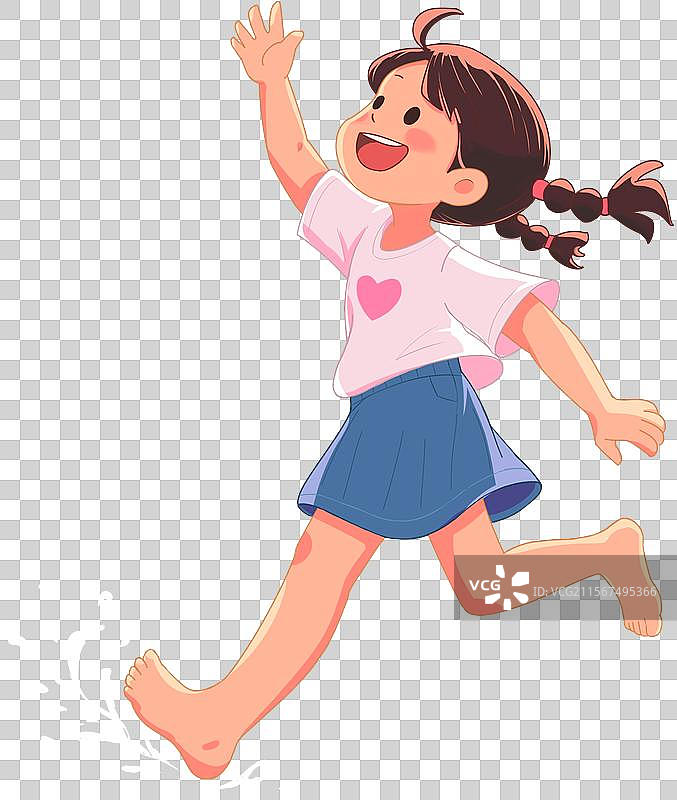 追寻的女孩图片素材