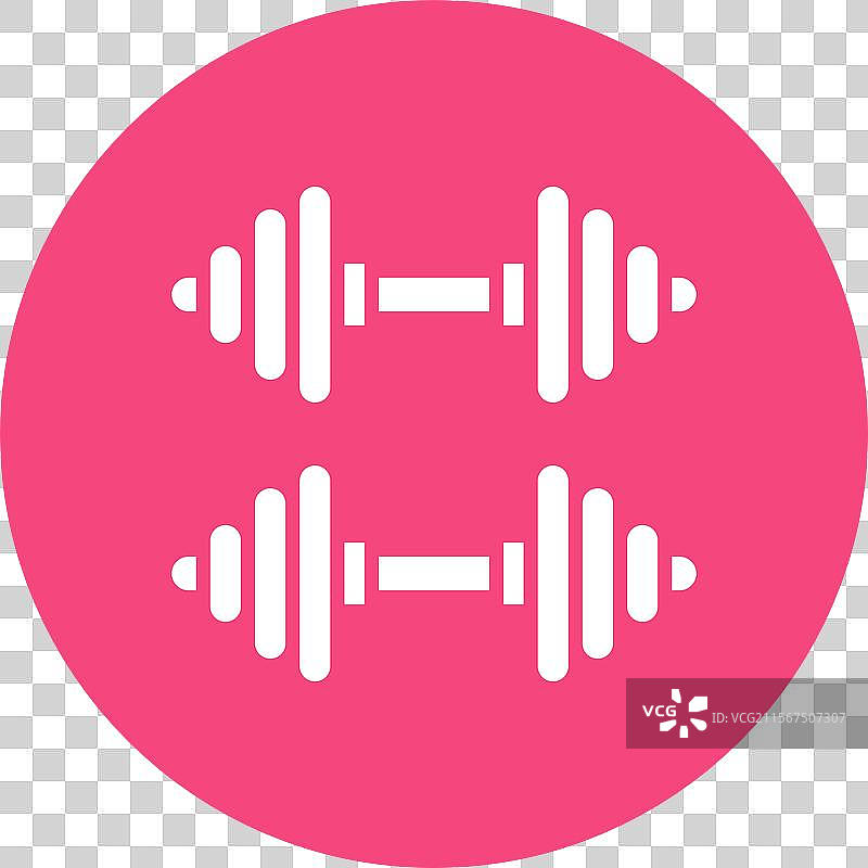 杠铃图标设计图片素材