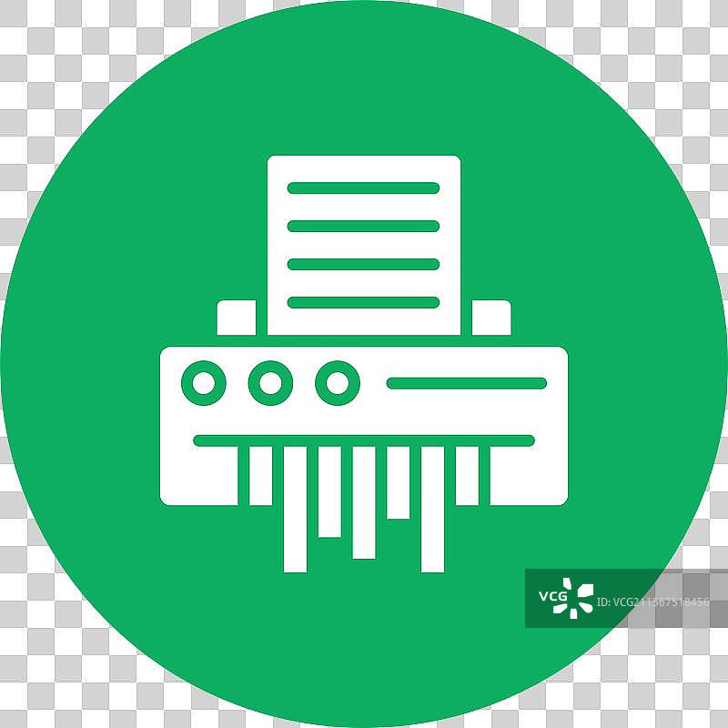 碎纸机图标设计图片素材