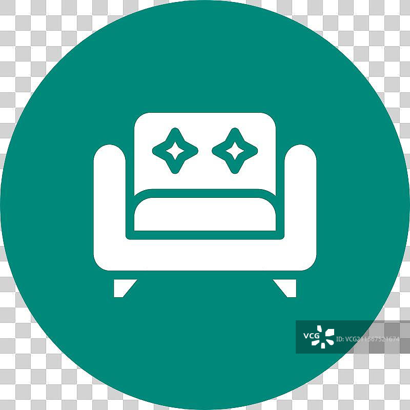 扶手椅图标设计图片素材